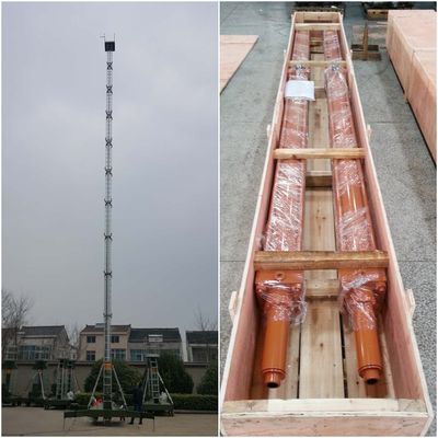 3 stopniowy cylinder hydrauliczny z rurą cylindrową 27SiMn