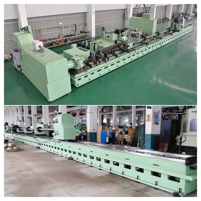 Hydrauliczny Cylinder Skiving Roller Burnishing Machine Podwójne obrót 2500mm Długość