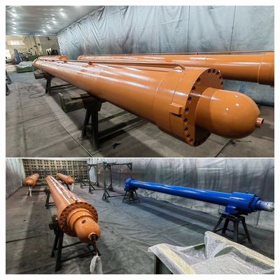 Silnik do podnoszenia elektrody hydraulicznej stalowca chromowany uszczelnieniem Merkel