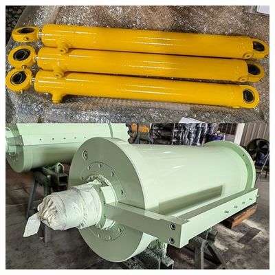 Dwukrotnie działający cylinder hydrauliczny 21MPa Ciśnienie badawcze Wysoka precyzja