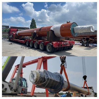 C45 Stalowy cylinder hydrauliczny / cylindry hydrauliczne dużych otworów ISO9001