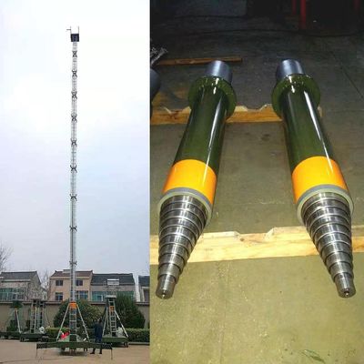 Kompaktowy wieloetapowy cylinder hydrauliczny Teleskopowe cylindry jedno- i podwójnie działające