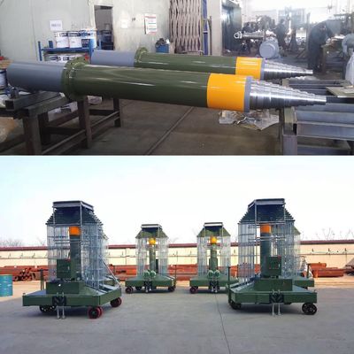 Kompaktowy wieloetapowy cylinder hydrauliczny Teleskopowe cylindry jedno- i podwójnie działające