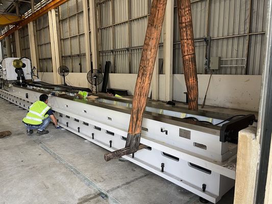 Jednorotacyjna maszyna do spalania rolkowego skifowania, dostosowana do potrzeb z długością rur 750 mm