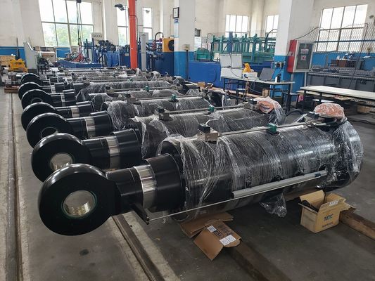 Cylindry hydrauliczne tunelu wiatrowego o średnicy dziury 140 mm