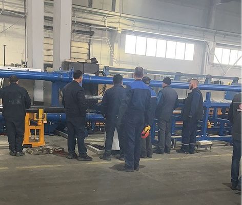 2500KN siła maszyna do ciągnięcia na zimno 5m/min z układem hydraulicznym