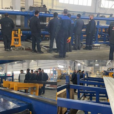 Hydrauliczne maszyny do ciągnięcia na zimno ze stali węglowej 6m/min Prędkość procesu ciągnięcia na zimno