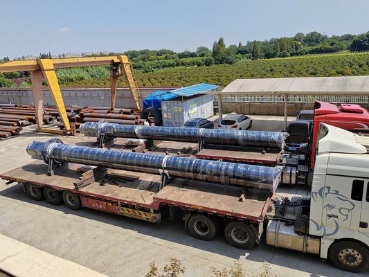 Czarny kolor L-HM46 Średni cylinder odlewy z możliwością przeciwobrotów