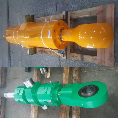 Dwukrotnie działające cylindry stosowane w maszynach ciężkich i młynach
