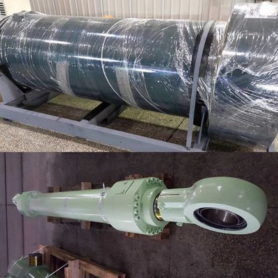 Ciężkie cylindry hydrauliczne o średnicy maksymalnej 865 mm w zakładzie stalowym