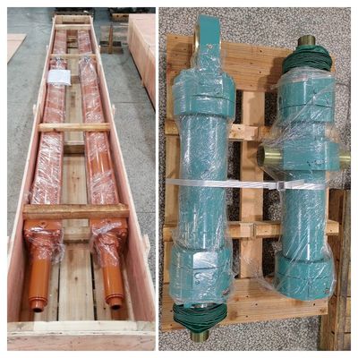 Dwukrotnie działający 3-stopniowy cylinder hydrauliczny 32MPa 27SiMn Cylinder Tube