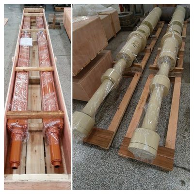 Metallurgia 3 stopniowe ciężkie butle hydrauliczne z rurą cylindrową 27SiMn