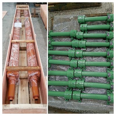 Niestandardowy trzystopniowy cylinder hydrauliczny Ciśnienie robocze 21 Mpa