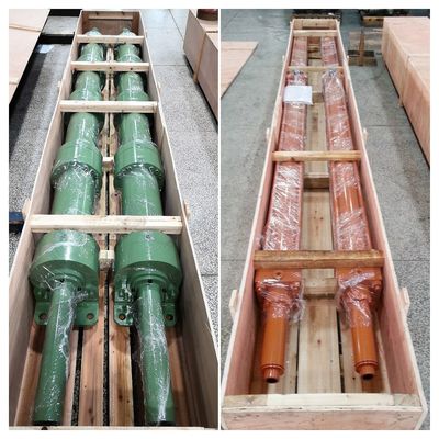 Z dopasowaną średnicą 16Mpa Ciśnienie robocze Fabryka stali Ciężkie cylindry hydrauliczne