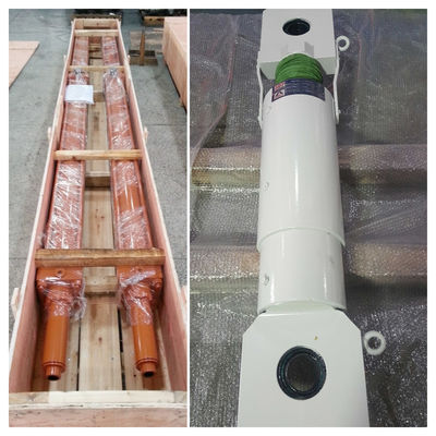 Przemysłowy 210 bar Mill Steel Cylinder Hydraulic Heavy Duty 27SiMn