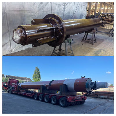 Wyrzutnicze cylindry pionowe przeciwobrotne samorządne hydrauliczne cylindry chromowane