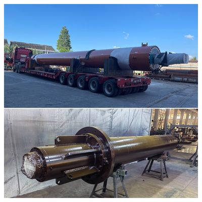 Ciężki cylinder hydrauliczny na zamówienie Metallurgiczny cylinder typu tłokowy