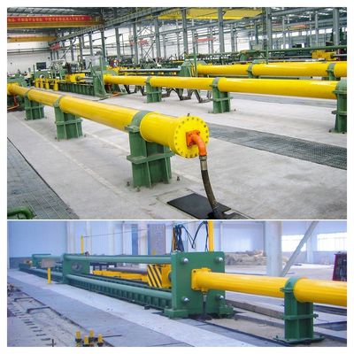 Precyzyjne sterowanie hydrauliczne zimno rurki wyciąganie ławki 13,5m/min Ergonomiczna konstrukcja