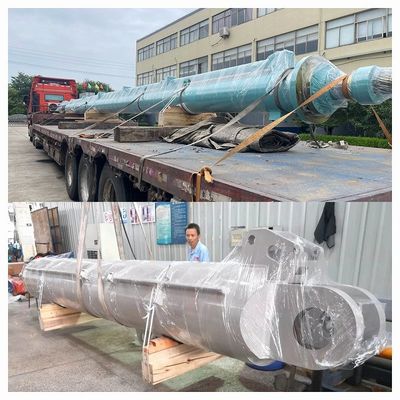 Luffing Niestandardowy cylinder hydrauliczny cylinder tłokowy jedno- / podwójnie działający