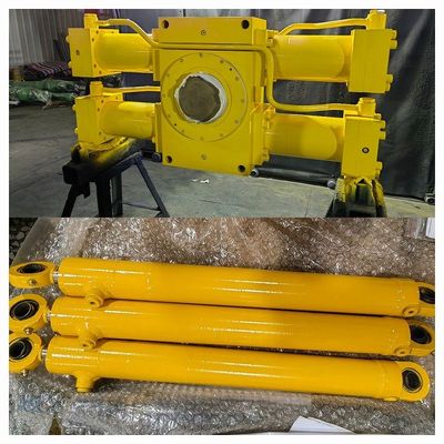 Max ID 500mm Niestandardowy cylinder hydrauliczny trzyetapowy żuraw cylinder hydrauliczny