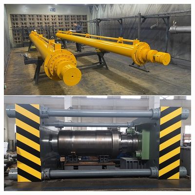 Silnik hydrauliczny do silnika stalowego ciężkiego użytku, chromowany, cylinder hydrauliczny z tłoką