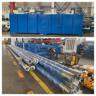 Bezszwodowa ławka do zimnego pociągania rury wyposażona w pompy hydrauliczne Rexroth